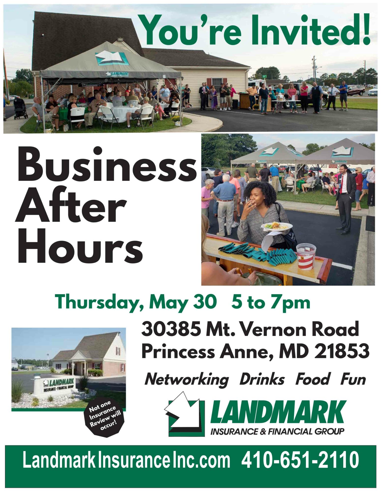 Business After Hours Flyer